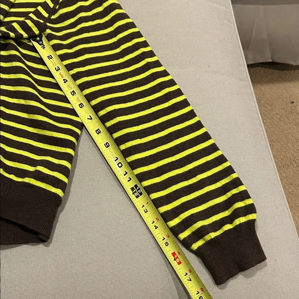 Mini Boden Cashmere Blend Striped Crewneck Kids Size 11-12 Years